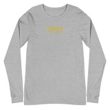 Signature Gold Logo Print Long Sleeve Tee