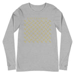 Signature Gold Logo Motif Long Sleeve Print Tee