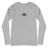 Signature Embroidered Gold Logo Lion Overlay Long Sleeve Tee