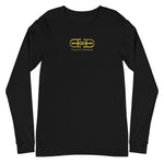 Signature Gold Logo Print Long Sleeve Tee