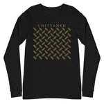 Signature Gold Logo Motif Long Sleeve Print Tee