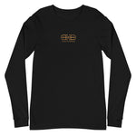 Signature Embroidered Gold Logo Long Sleeve Tee