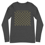 Signature Gold Logo Motif Long Sleeve Print Tee