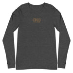 Signature Embroidered Gold Logo Long Sleeve Tee