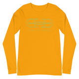 Signature Gold Logo Large Print Long Sleeve Tee