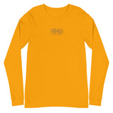 Signature Embroidered Gold Logo Long Sleeve Tee