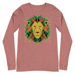 Lion Gold Logo Motif Long Sleeve Print Tee