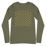 Signature Gold Logo Motif Long Sleeve Print Tee