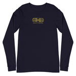 Signature Gold Logo Print Long Sleeve Tee