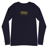 Signature Gold Logo Print Long Sleeve Tee