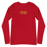 Signature Gold Logo Print Long Sleeve Tee