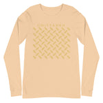 Signature Gold Logo Motif Long Sleeve Print Tee