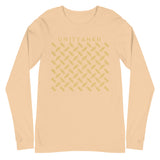 Signature Gold Logo Motif Long Sleeve Print Tee