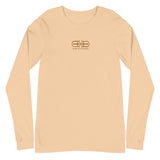 Signature Embroidered Gold Logo Long Sleeve Tee