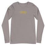 Signature Gold Logo Print Long Sleeve Tee