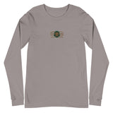 Signature Embroidered Gold Logo Lion Overlay Long Sleeve Tee