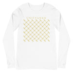 Signature Gold Logo Motif Long Sleeve Print Tee