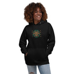 Embroidered Lion and Text Hoodie