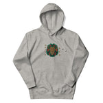 Embroidered Lion and Text Hoodie