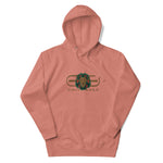 Signature Embroidered Gold Logo Lion Overlay Hoodie