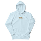 Signature Embroidered Gold Logo Hoodie