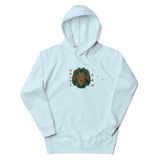 Embroidered Lion and Text Hoodie