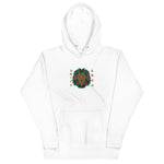 Embroidered Lion and Text Hoodie