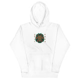 Embroidered Lion and Text Hoodie