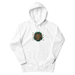 Embroidered Lion and Text Hoodie