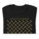 Signature Gold Logo Motif Print Tee