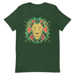 Lion Gold Logo Motif Print Tee