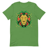 Lion Gold Logo Motif Print Tee