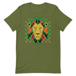 Lion Gold Logo Motif Print Tee