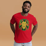 Lion Gold Logo Motif Print Tee