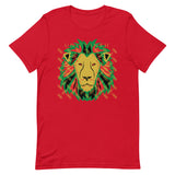 Lion Gold Logo Motif Print Tee