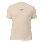 Signature Embroidered Gold Logo Tee