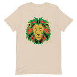 Lion Gold Logo Motif Print Tee