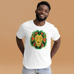 Lion Gold Logo Motif Print Tee