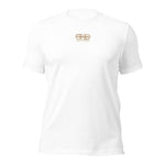 Signature Embroidered Gold Logo Tee