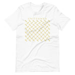 Signature Gold Logo Motif Print Tee