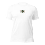 Signature Embroidered Gold Logo Lion Overlay Fitted Tee