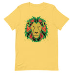 Lion Gold Logo Motif Print Tee