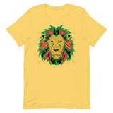 Lion Gold Logo Motif Print Tee