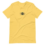 Signature Embroidered Gold Logo Lion Overlay Fitted Tee