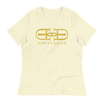 Signature Gold Large Logo Print Tee