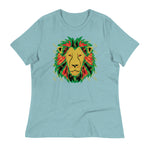 Lion Gold Logo Motif Print Tee