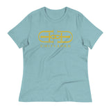 Signature Gold Large Logo Print Tee