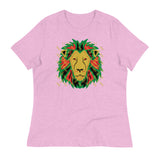 Lion Gold Logo Motif Print Tee