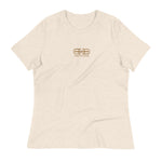 Signature embroidered Gold Logo Tee