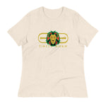 Signature Gold Logo Lion Overlay Print Tee